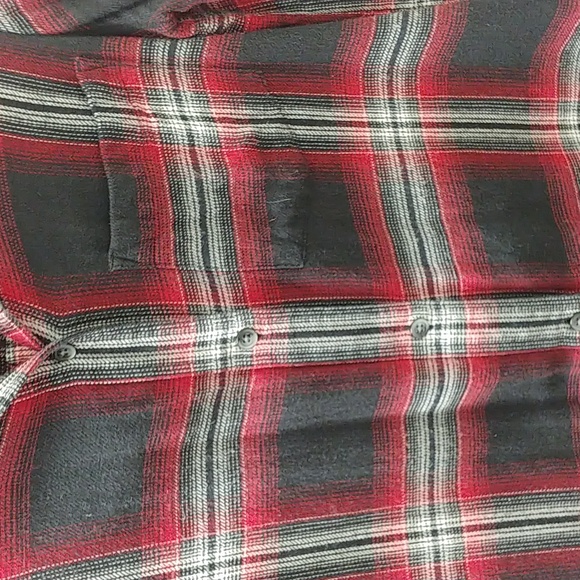 Madewell Red & Black Plaid Flannel - Picture 14 of 17
